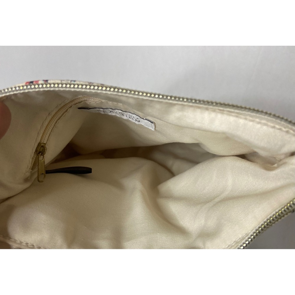 Kenneth Cole Reaction Floral Print Crossbody Bag‎ Cream Multi Color Small - Picture 12 of 16